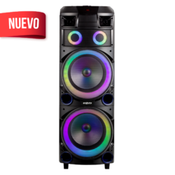Torre de sonido Portátil 12” x2 Bluetooth, 800 Watts – TSENX2912D80 – ENXUTA