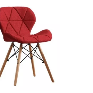 SILLA EAMES TAPIZADA LINO