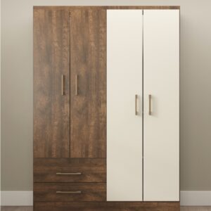 ROPERO 4 PUERTAS 2 CAJONES